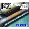 weathering sticks foam brushes example