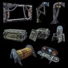 Sci fi Terrain Gothic Items Contents