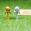 KROM Mini Metal kendama (Farbe Golden Nugget)