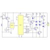 43971 7 led hraci kostka s tlacitkem elektronicka stavebnice