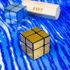 Mirror Cube 2x2 (QiYi) (Farbe Silber)