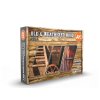 64315 ak acrylics 3gen set ak11673 old weathered wood vol1 6x17ml