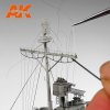 64549 2 ak ak9134 elastic rigging bobbin mega thin 20m