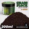 static grass flock 4 6mm burnt fields 200 ml