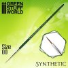 green series synthetic brush size 00