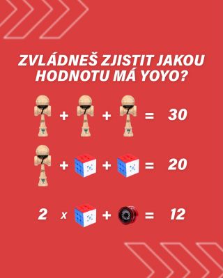Zítra zase škola takže si dáme trochu matiky🔢🤪 Jakou hodnotu má yoyo?🪀 >>> #fyft
