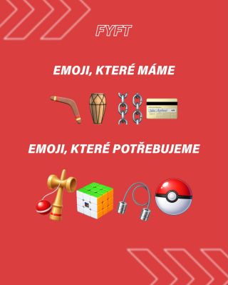 POTŘEBUJEME NOVÝ EMOJI!!🪀 co by to mohlo doplnit ještě?💬 >>> #fyft