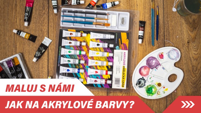 Jak malovat akrylovými barvami? | Návod krok za krokem
