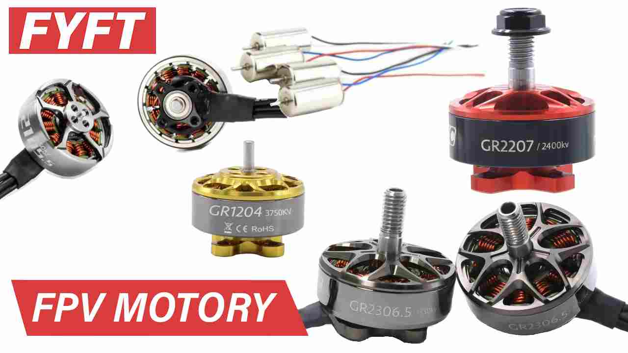 Vše, co potřebuješ vědět o motorech FPV dronu
