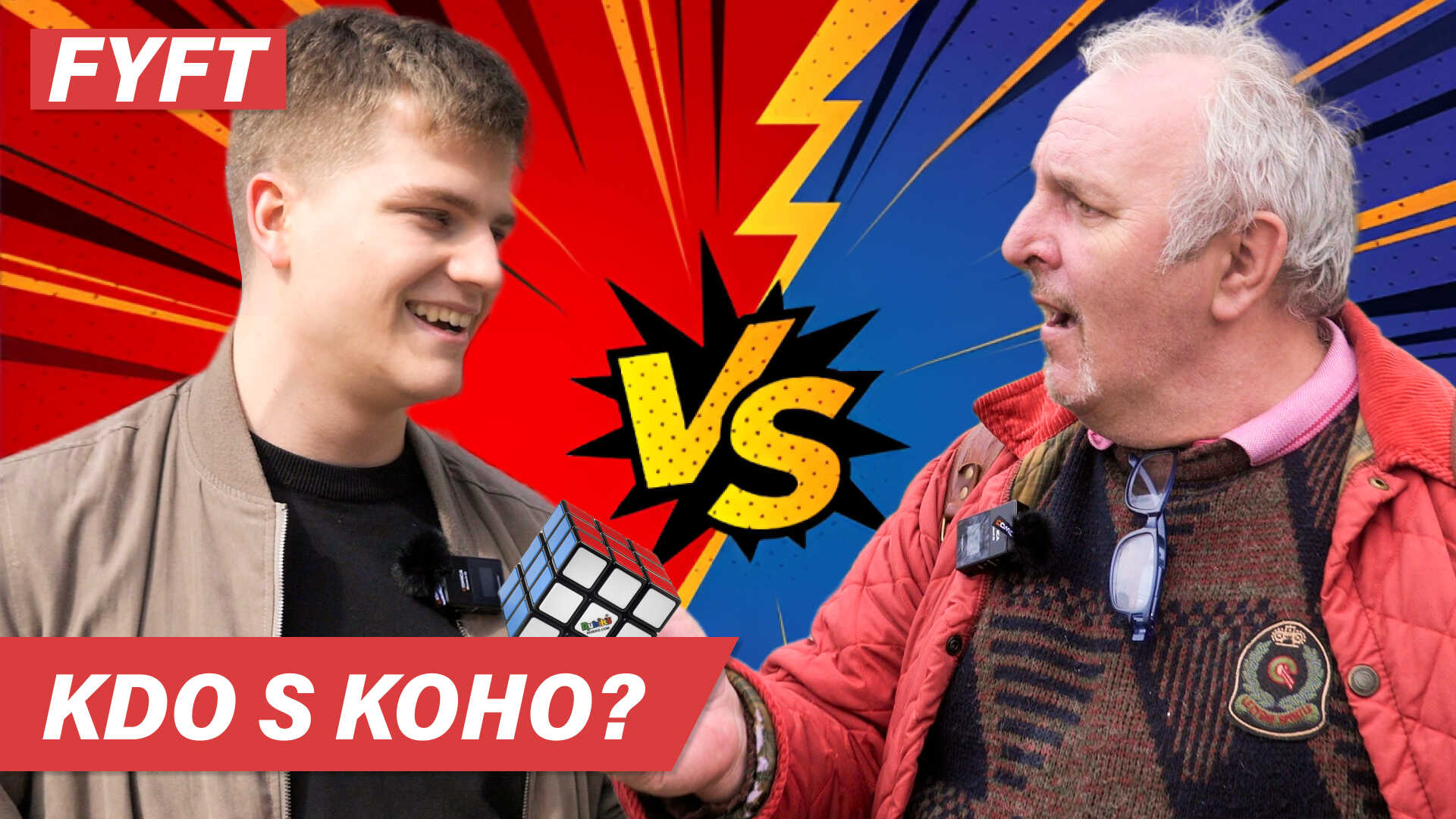 Kolik lidí na ulici dokáže složit Rubikovu kostku?