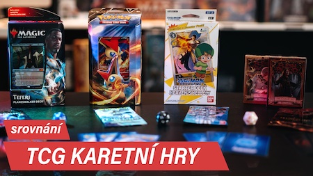 Srovnání sběratelských karetních her