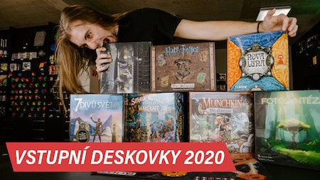 10 vstupních her do světa deskovek!