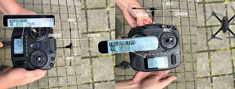 Jak najít ztracený dron? Telemetrie vysílačky