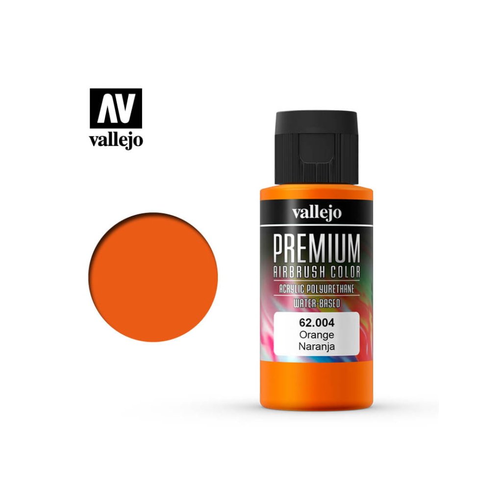 65425 vallejo premium color 62004 orange 60ml