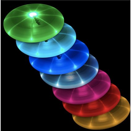 FlashFlight LED frisbee (Nite Ize) (Culoare Disco)