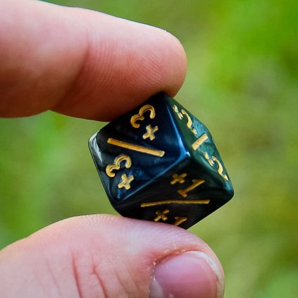 1646 1 10x counter kostky leskle na magic the gathering