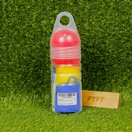 Henry's jonglează eșarfe 3 buc (Culoare Fialová/tyrkysová/oranžová)