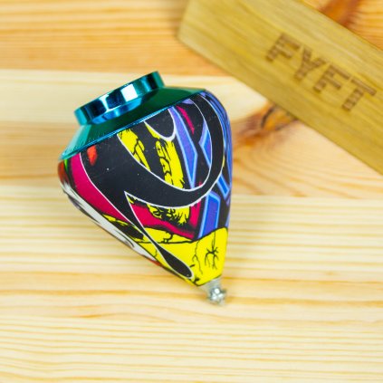 Space Graffiti - Rățușca care poartă (Trompos) (Culoare Modrá)