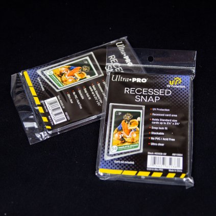 2138 drzak na karty uv recessed snap card holder ultra pro