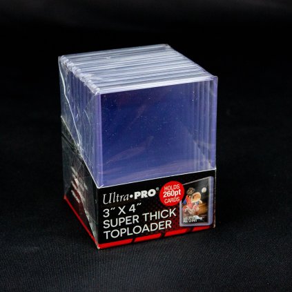2366 super thick toploader 3 x4 260pt ultra pro