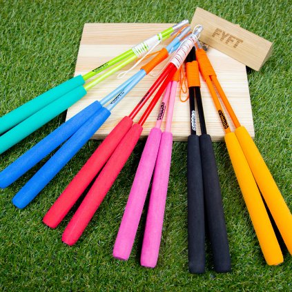 Bețe de ghidare pentru diabolo SuperGlass (JuggleDream) (Culoare Zelená)