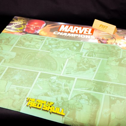 26022 podlozka marvel champions the rise of red skull game mat ffg