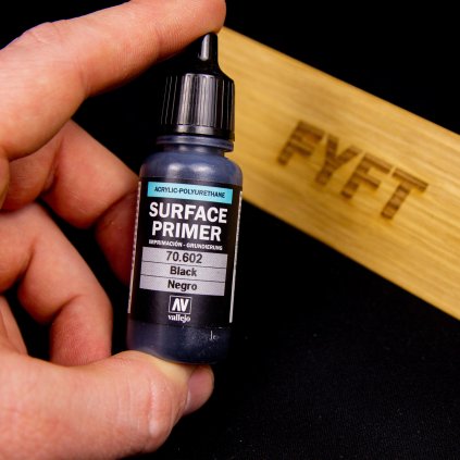26598 vallejo surface primer 70602 black 17ml