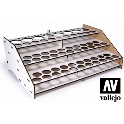 27006 stojan na barvy paint stand front module 26007 vallejo