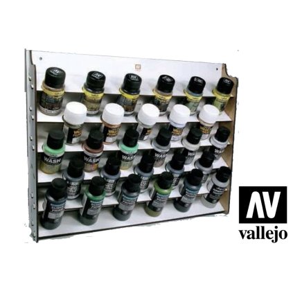 27033 nastenny stojan na barvy paint stand 26009 vallejo