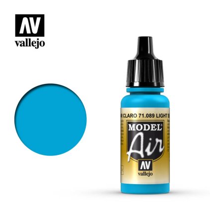 Albastru de mare deschis