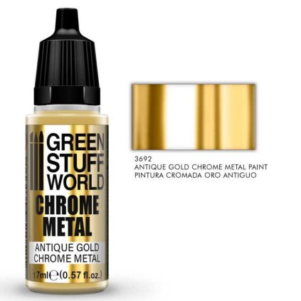 vopsea crom aur antic 17ml