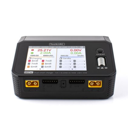 59286 m6dac 2x350w toolkitrc modelarska nabijecka
