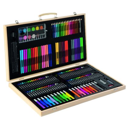 61397 2 malirsky kufrik dreveny 180ks grafix