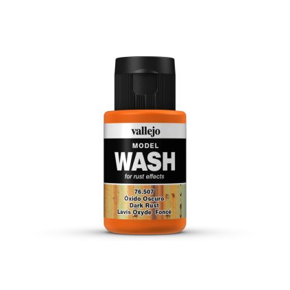 63877 vallejo model wash 76507 dark rust wash 35ml