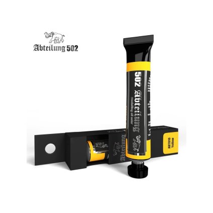64027 1 abteilung 502 oil color abt010 yellow 20ml tube