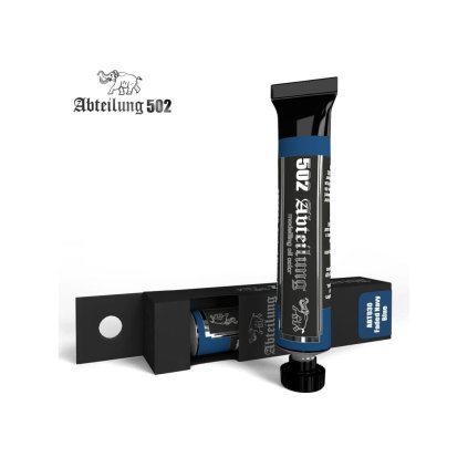 64039 3 abteilung 502 oil color abt030 faded navy blue 20ml tube