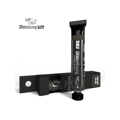 64093 3 abteilung 502 oil color abt130 dark mud 20ml tube