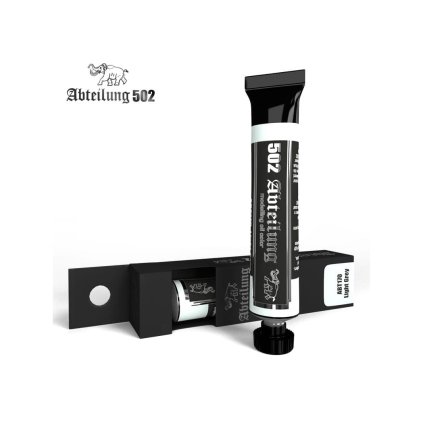 64102 3 abteilung 502 oil color abt170 light grey 20ml tube