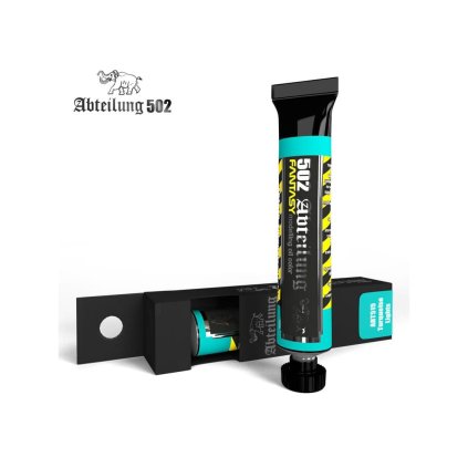 64129 1 abteilung 502 oil color abt515 turquoise light fantasy 20ml tube