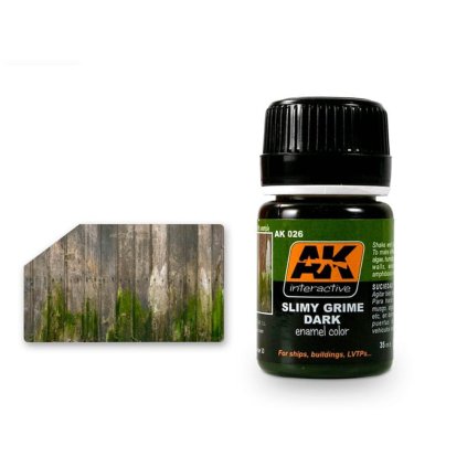 64150 ak weathering ak026 slimy grime dark 35ml