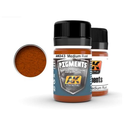 64159 ak pigment ak043 medium rust 35ml