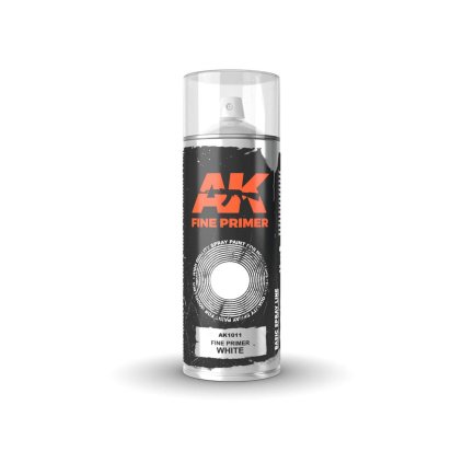 64213 ak spray ak1011 fine primer white 400ml 2 trysky