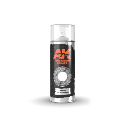 64219 ak spray ak1017 fine resin primer 150ml
