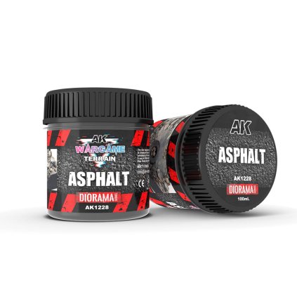 64381 ak wargame terrains ak1228 asphalt 100ml