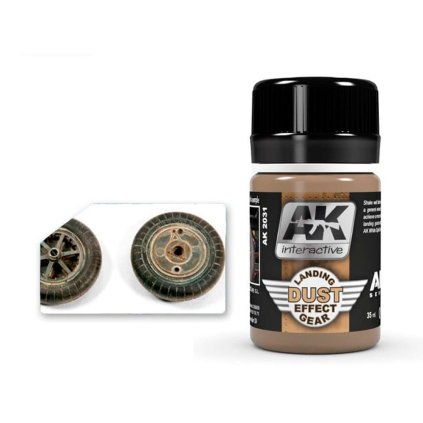64402 ak air weathering ak2031 landing gear dust 35ml