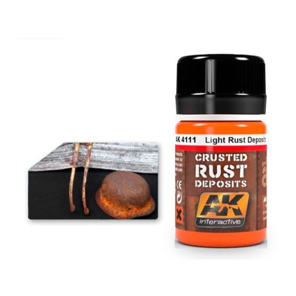 64435 ak weathering ak4111 light rust deposit 35ml