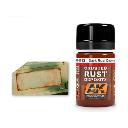 64441 ak weathering ak4113 dark rust deposit 35ml
