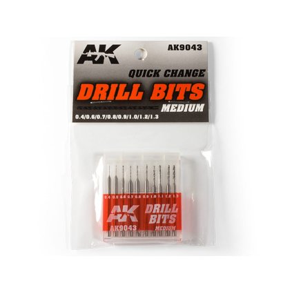 64519 ak tools ak9043 drill bits 0 4 1 3 10pcs