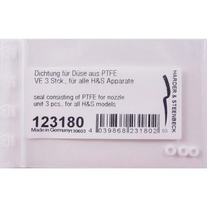 64915 harder steenbeck tesneni trysky teflonove ptfe 3ks pro vsechny h s modely