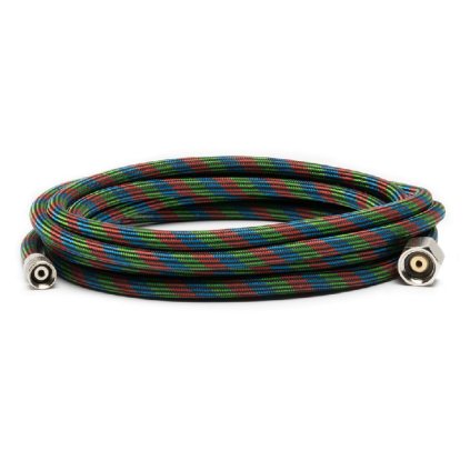 65041 iwata bt 010 braided air hose 1 4 1 8 3m